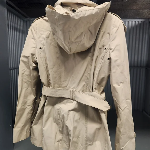 Women's Tan Trench Coat - Picture 2 of 2